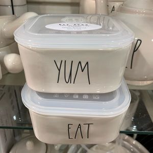 Rae Dunn yum and eat